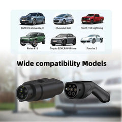 Type 2 naar J1772 EV-laderadapter 16A / 32A oplaadconnector voor elektrische voertuigen