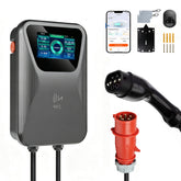 Coolladen 11kW/22kW Wallbox EV-lader Type 2 – OCPP 1.6J slimme appbediening, RFID-kaart, WiFi/4G, IP65 waterdicht commercieel & thuislaadstation