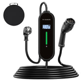 Coolladen 3.6kW draagbare EV-lader | Type 2 naar Schuko-stekker | 16A instelbare stroom | uitgestelde lading 1-12 uur | kabel van 5m/10m