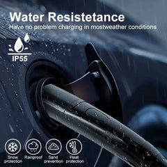 Coolladen 3.5KW ~ 22KW Type 2 naar TESLA EV-lader 5m PHEV EV-oplaadkabel, compatibel met TESLA elektrische auto