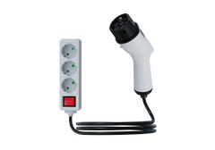 Voertuig naar Laad (V2L) adapter voor MG en BYD, elektrische voertuig ontlaadadapter 16A Type 2 naar Schuko stopcontact met 5 meter kabel