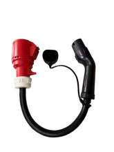 Type 2 stekker naar CEE16A stopcontact, adapter voor 11KW EV-lader om stroom uit het laadstation te halen