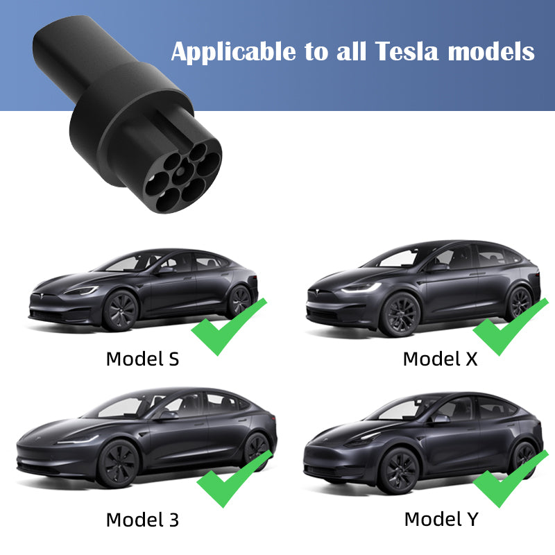 Type 2 naar TESA EV-laderadapter 16A / 32A oplaadconnector voor elektrische voertuigen