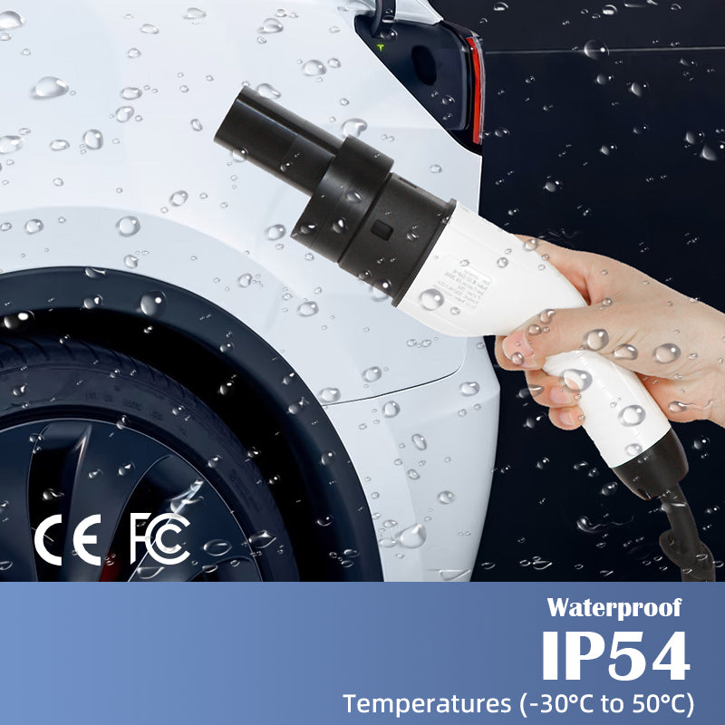 Type 2 naar TESA EV-laderadapter 16A / 32A oplaadconnector voor elektrische voertuigen